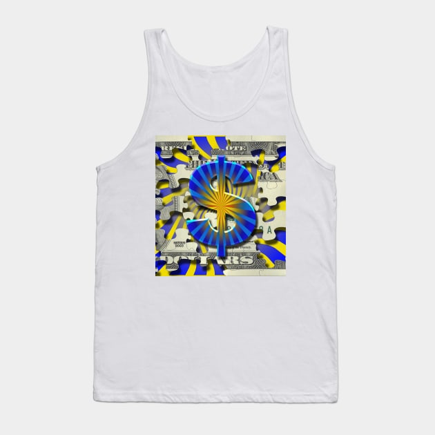 All mighty dollar Tank Top by rolffimages